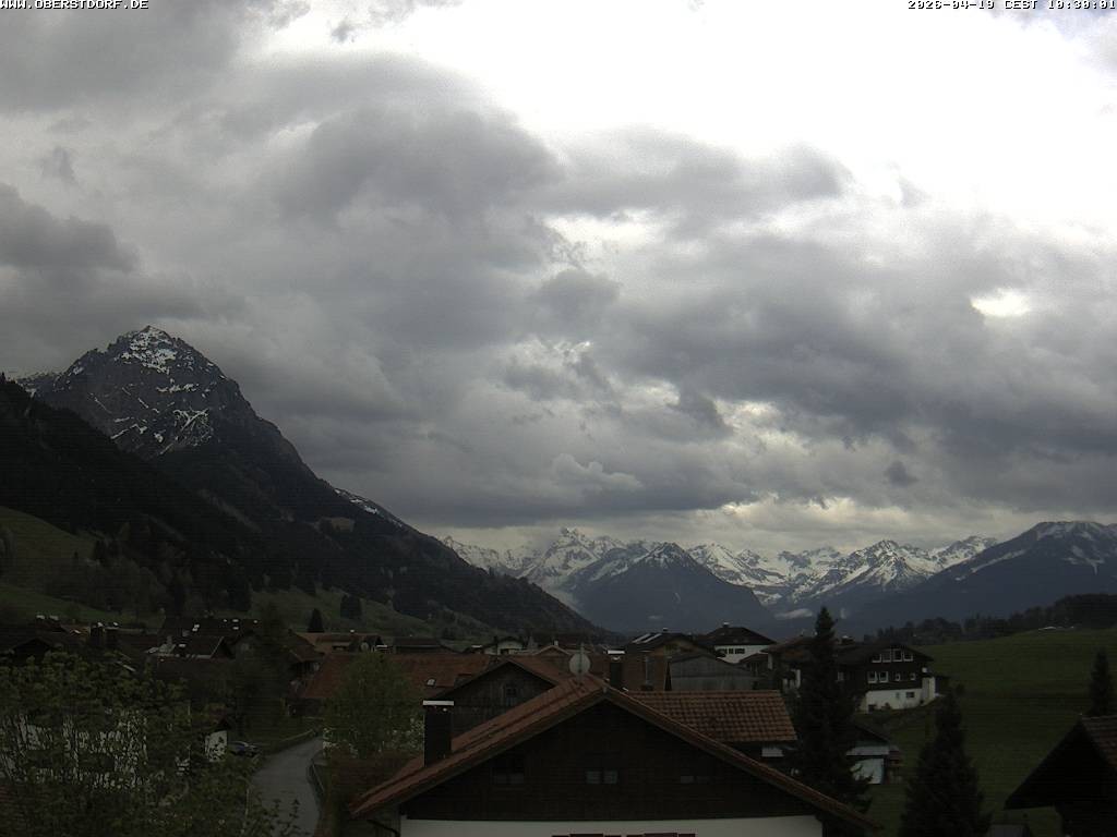 Archived image Webcam Schöllang Rubihorn