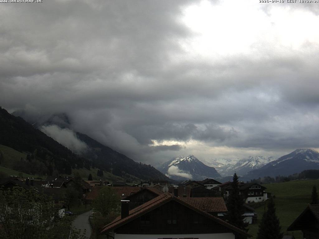 Archiv Foto Webcam Schöllang