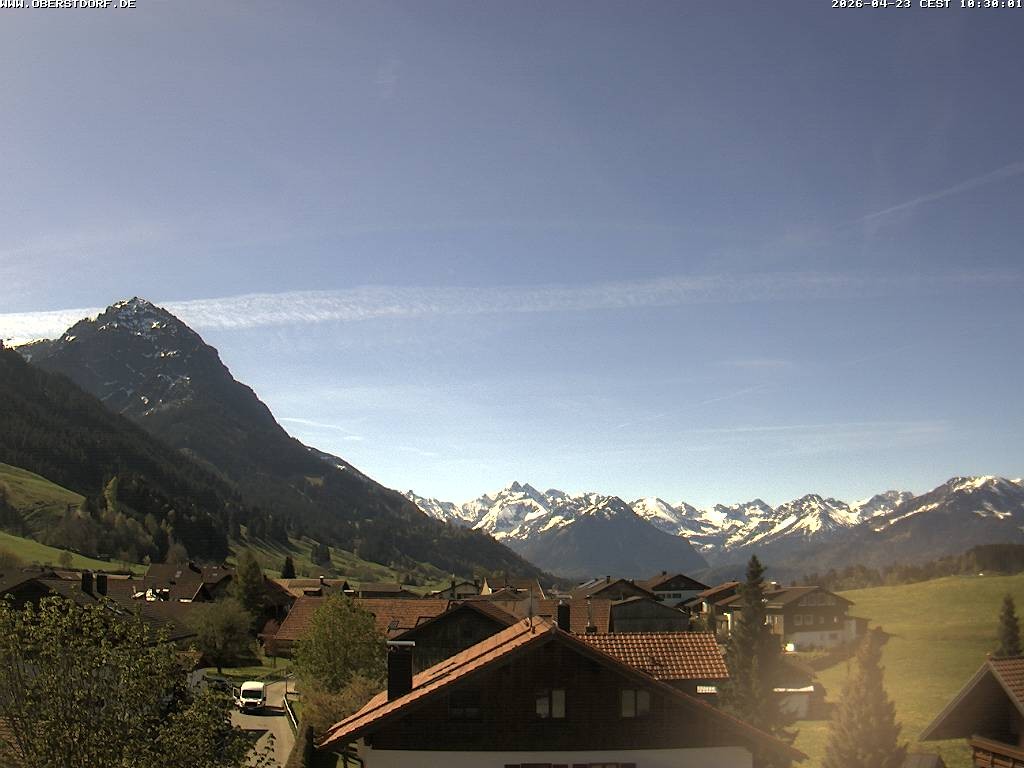 Archiv Foto Webcam Schöllang