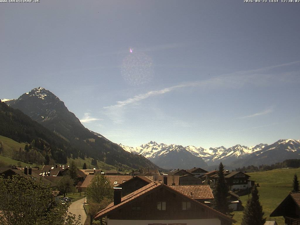 Archiv Foto Webcam Schöllang