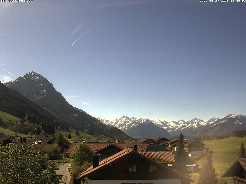 Archiv Foto Webcam Schöllang