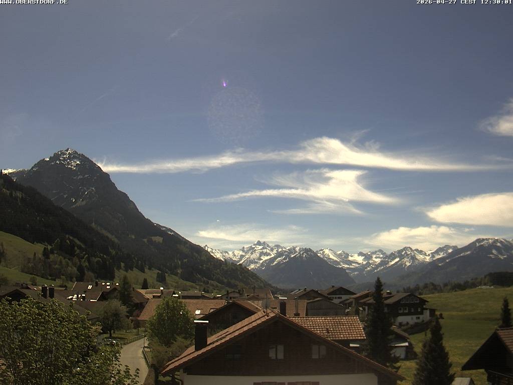 Archiv Foto Webcam Schöllang