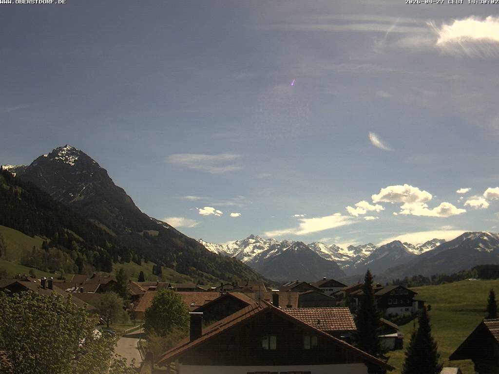 Archiv Foto Webcam Schöllang