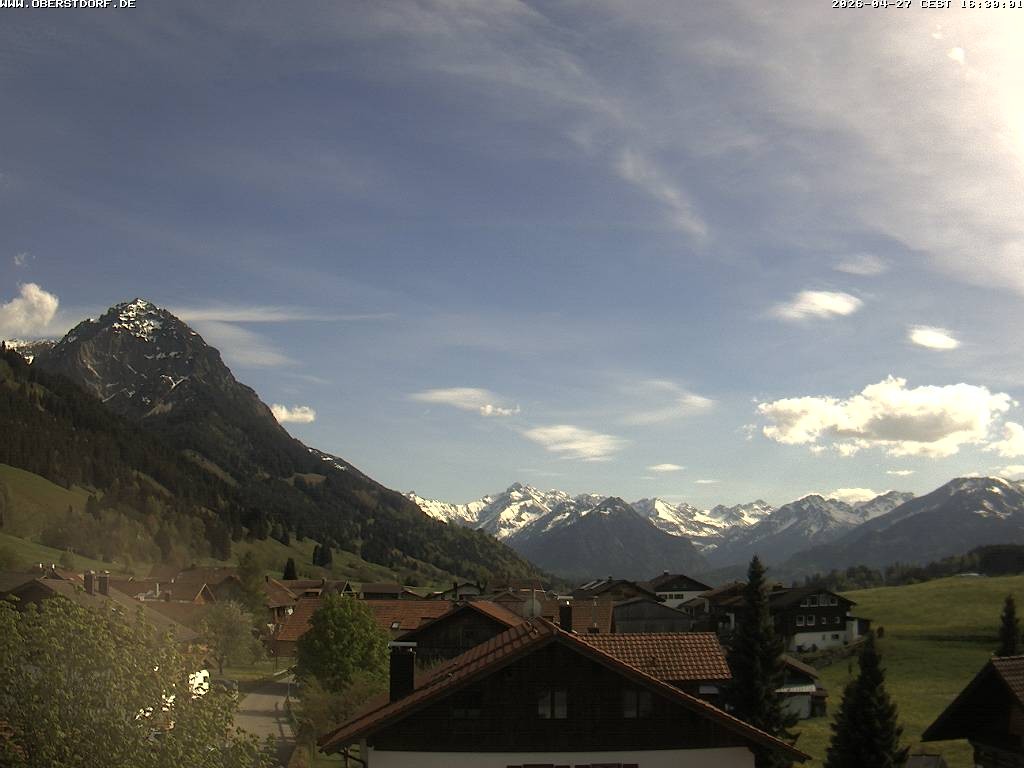 Archiv Foto Webcam Schöllang