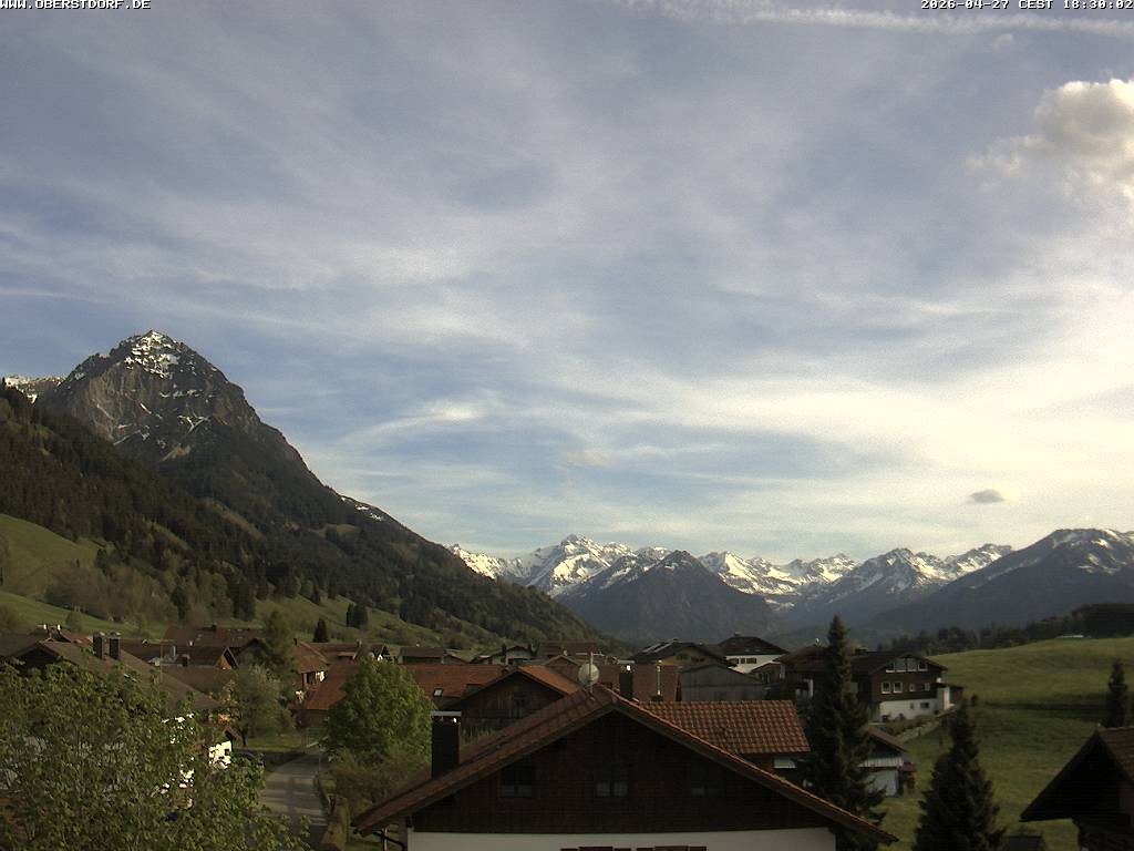 Archiv Foto Webcam Schöllang