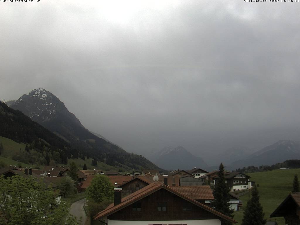 Archiv Foto Webcam Schöllang