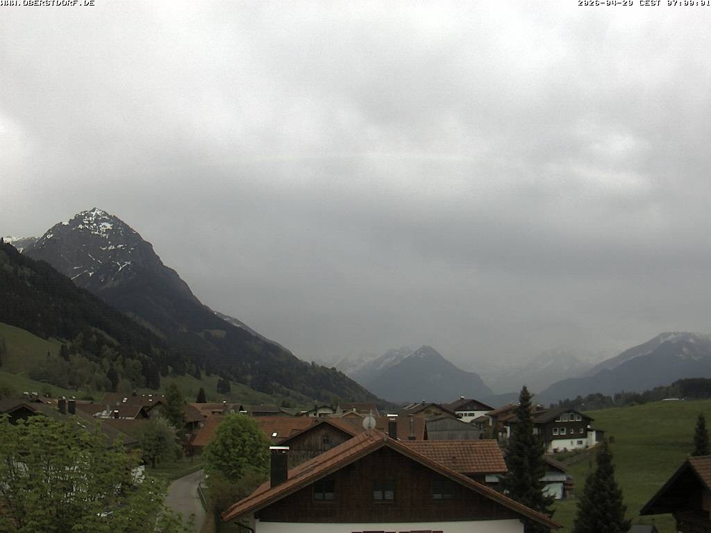 Archiv Foto Webcam Schöllang