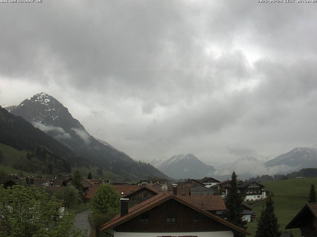 Archiv Foto Webcam Schöllang