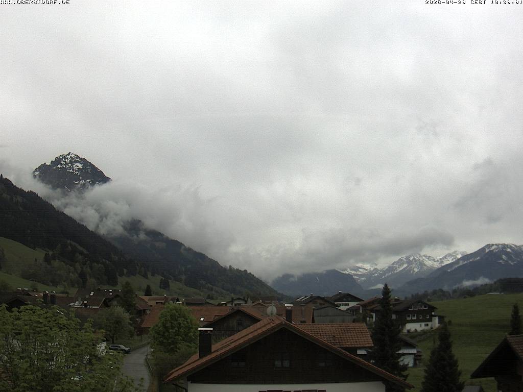 Archiv Foto Webcam Schöllang