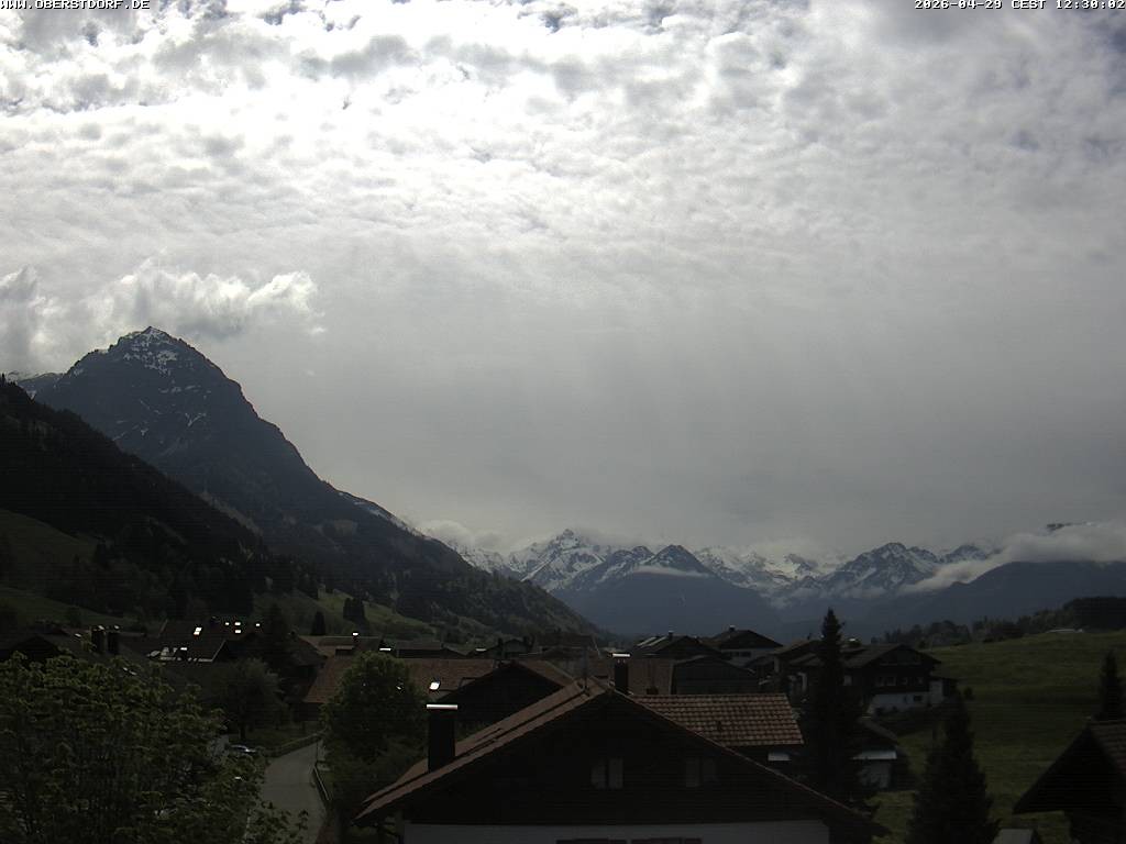 Archiv Foto Webcam Schöllang