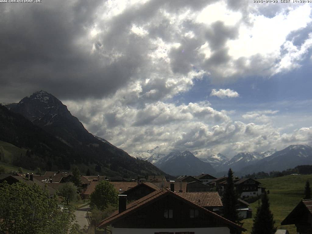 Archiv Foto Webcam Schöllang