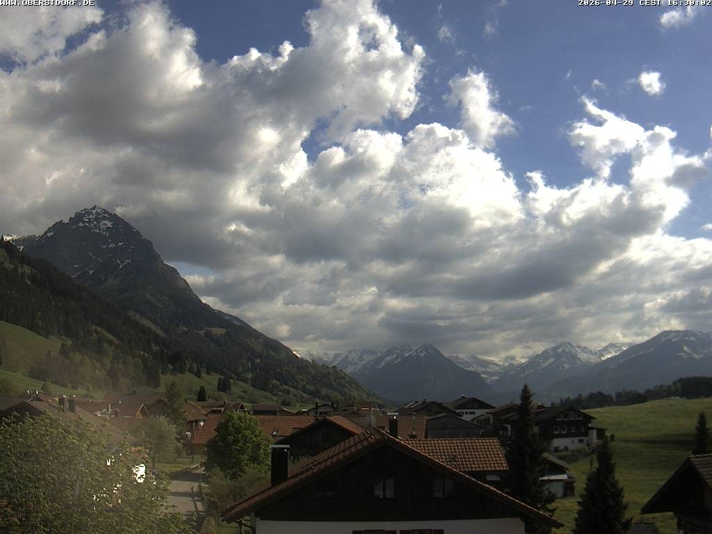 Archiv Foto Webcam Schöllang