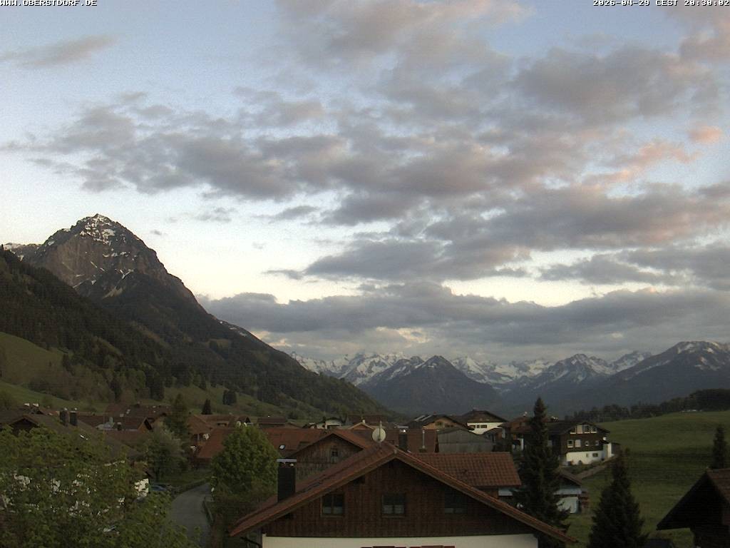 Archiv Foto Webcam Schöllang