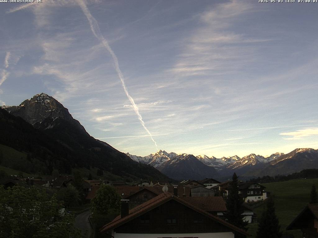 Archiv Foto Webcam Schöllang