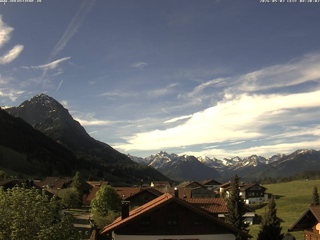 Archiv Foto Webcam Schöllang