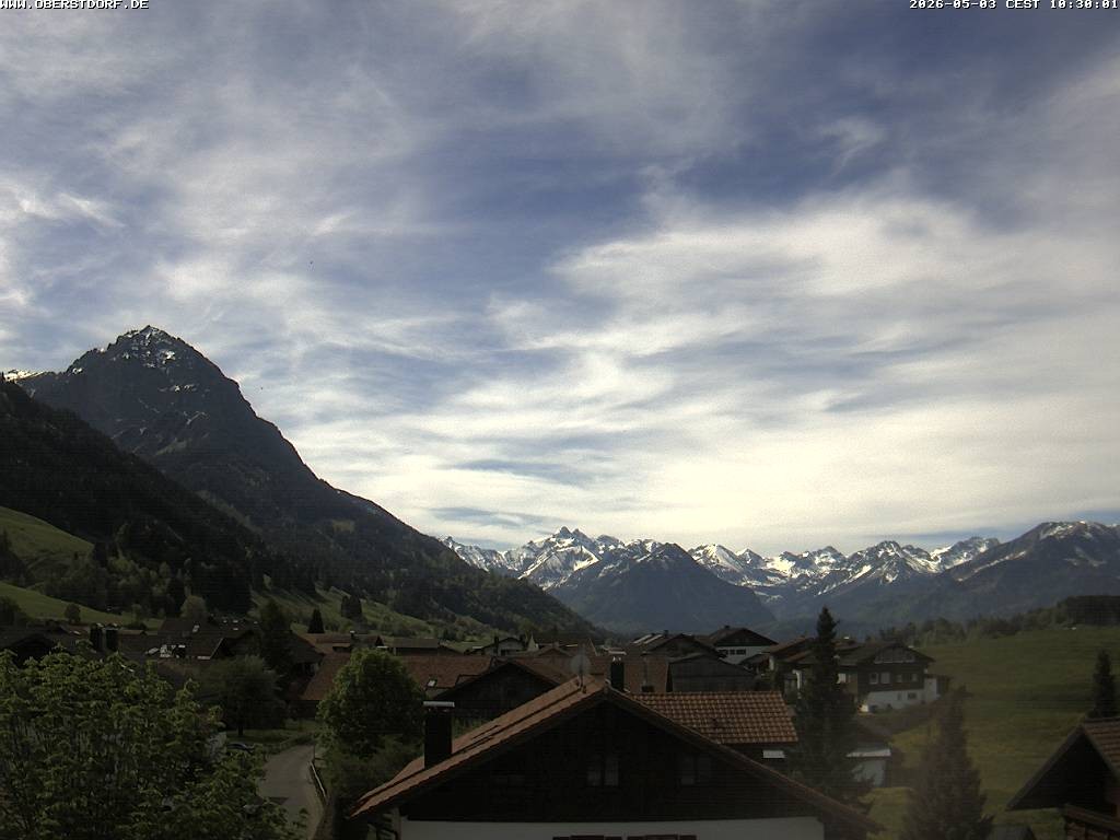 Archiv Foto Webcam Schöllang