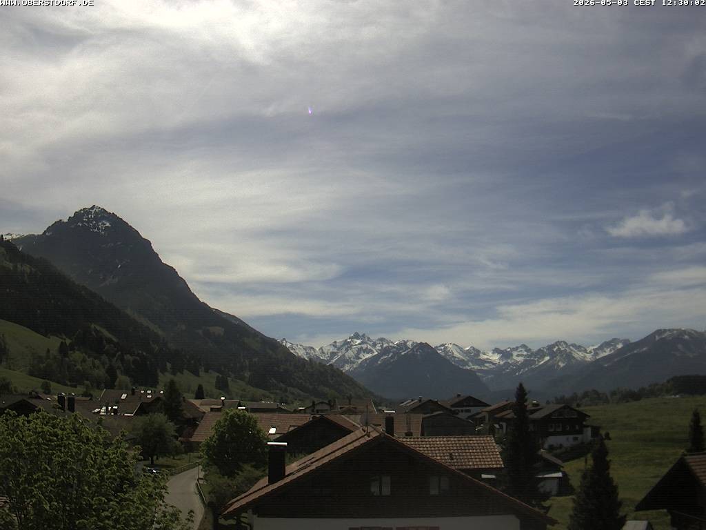 Archiv Foto Webcam Schöllang