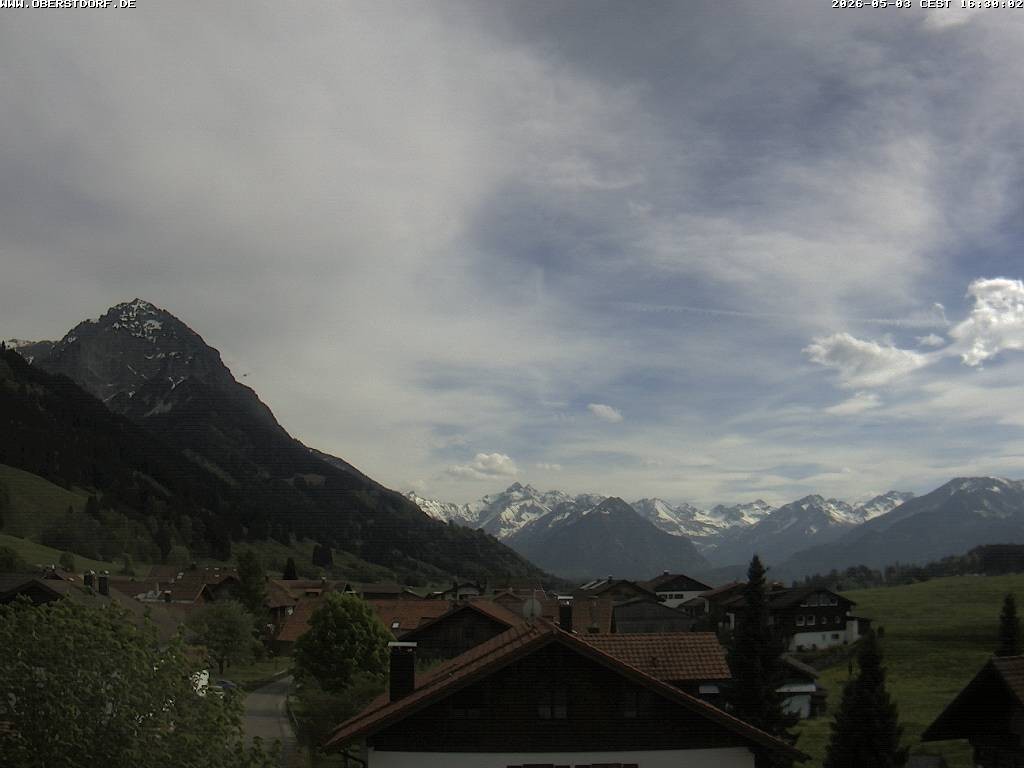 Archiv Foto Webcam Schöllang