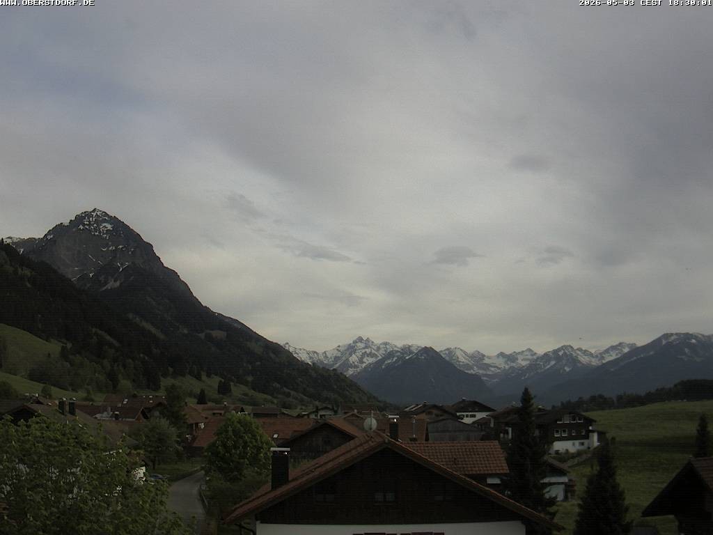Archiv Foto Webcam Schöllang