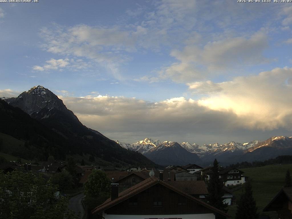 Archiv Foto Webcam Schöllang