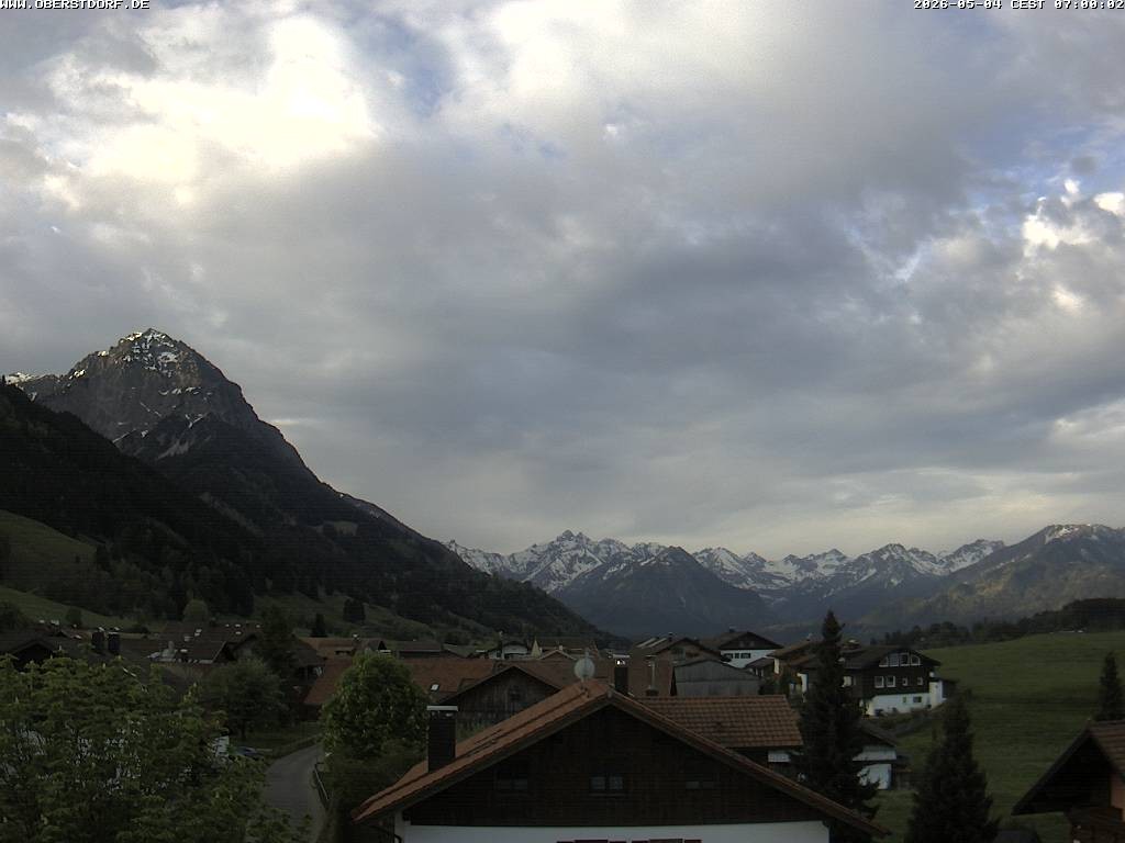 Archiv Foto Webcam Schöllang