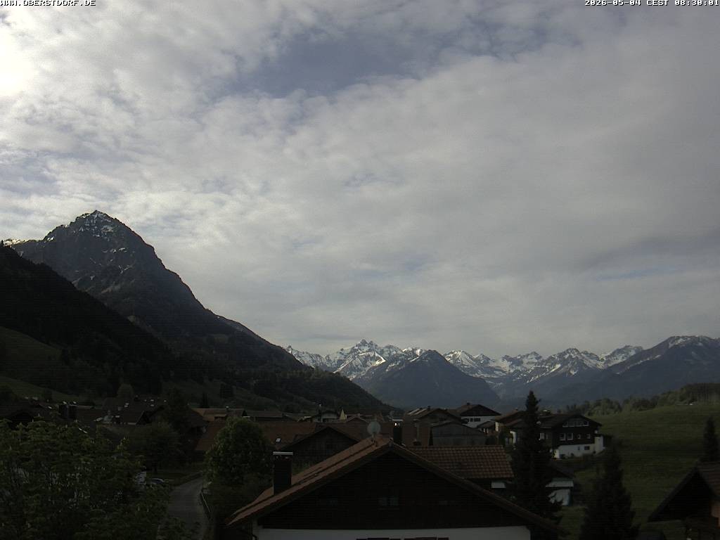Archiv Foto Webcam Schöllang