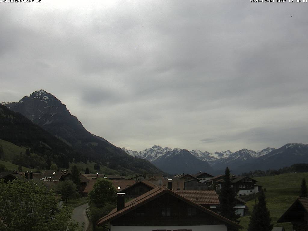 Archiv Foto Webcam Schöllang
