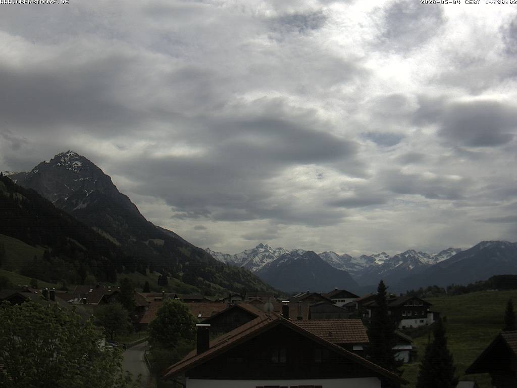 Archiv Foto Webcam Schöllang