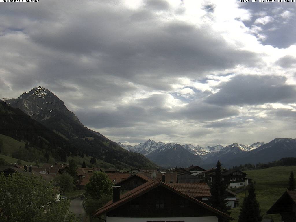 Archiv Foto Webcam Schöllang