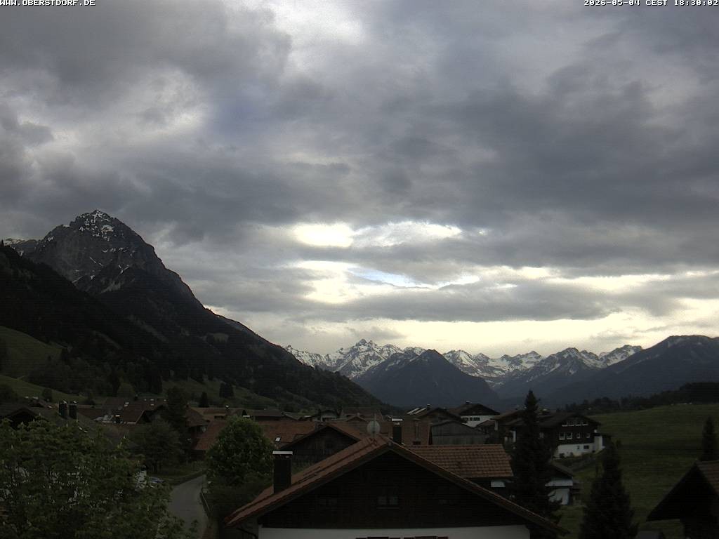 Archiv Foto Webcam Schöllang