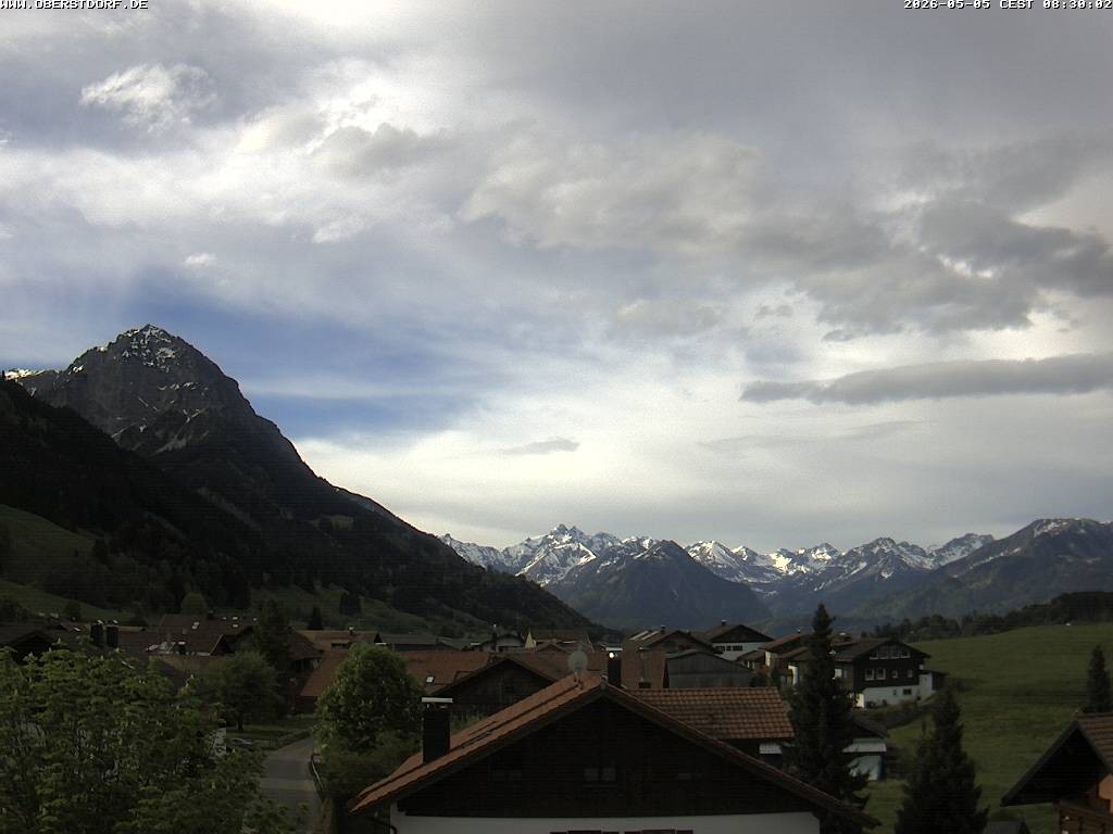 Archiv Foto Webcam Schöllang