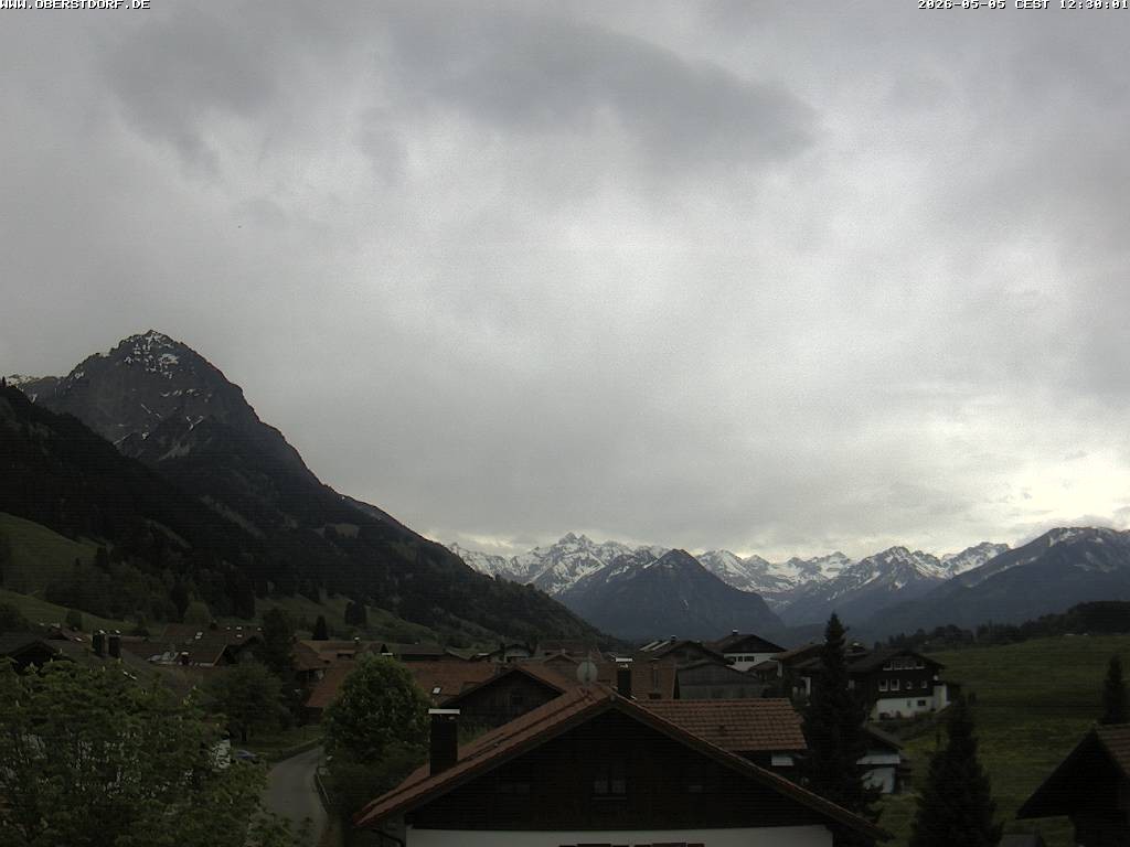 Archiv Foto Webcam Schöllang