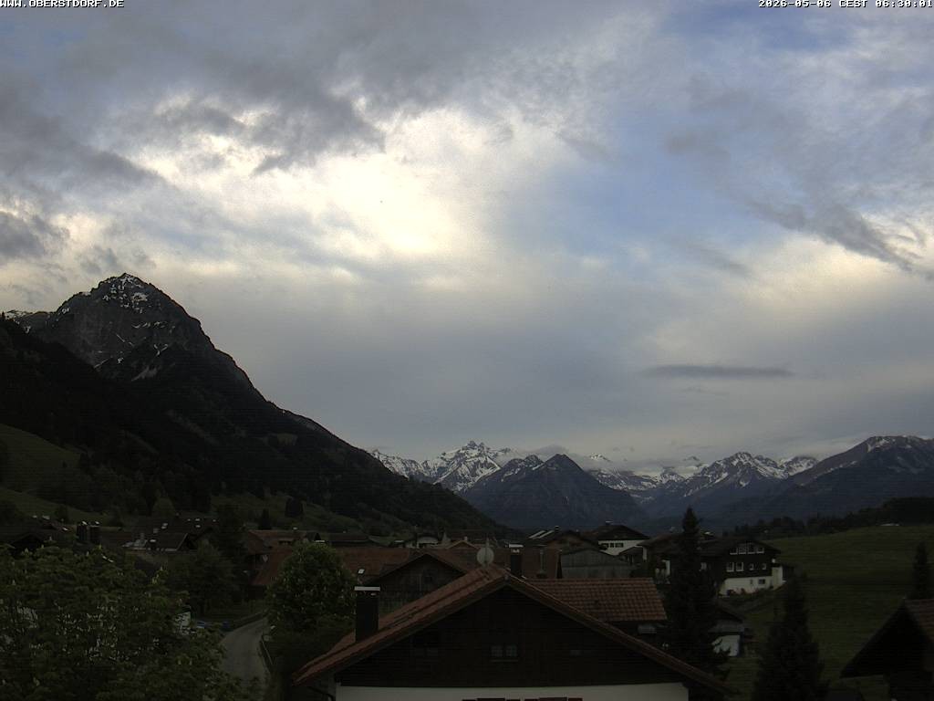 Archiv Foto Webcam Schöllang