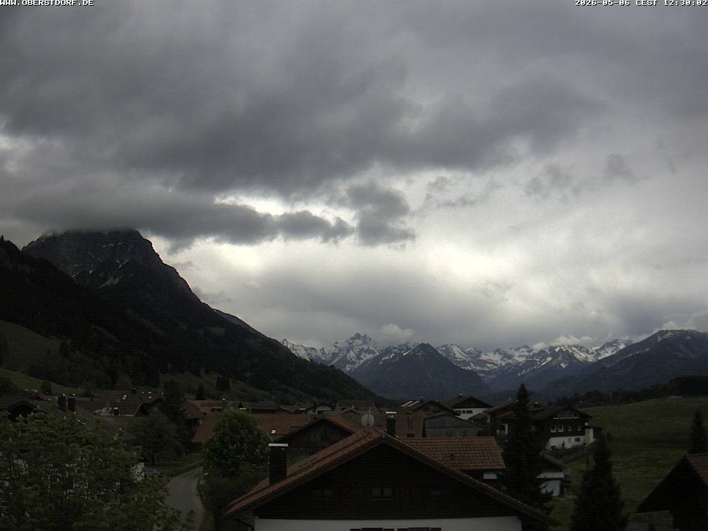 Archiv Foto Webcam Schöllang