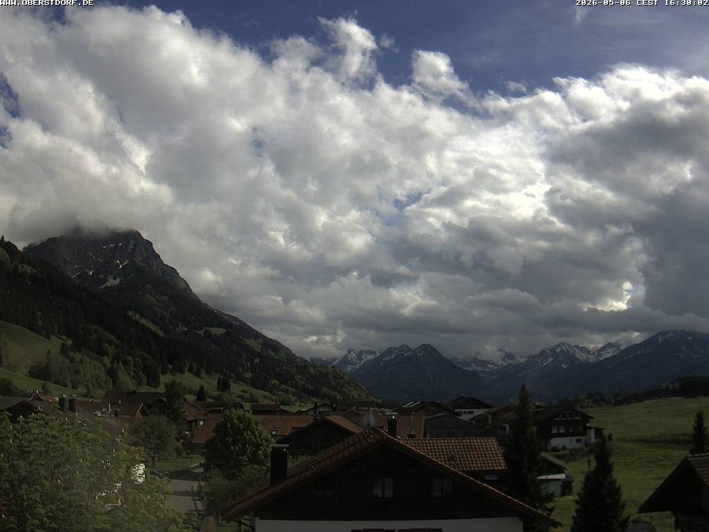 Archiv Foto Webcam Schöllang
