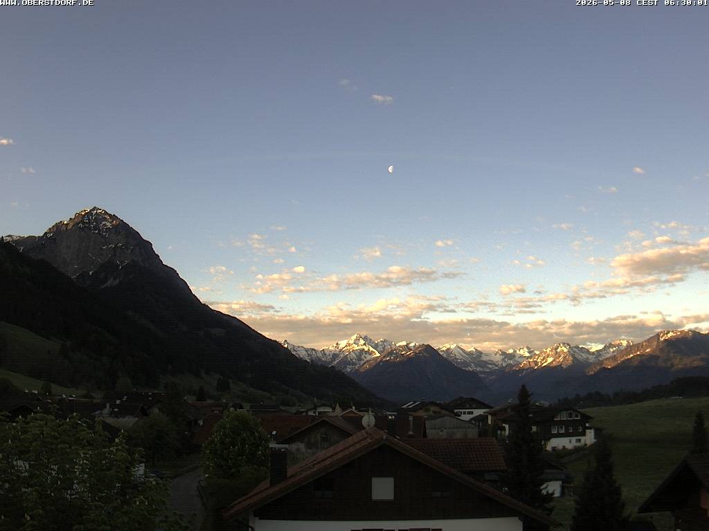 Archiv Foto Webcam Schöllang