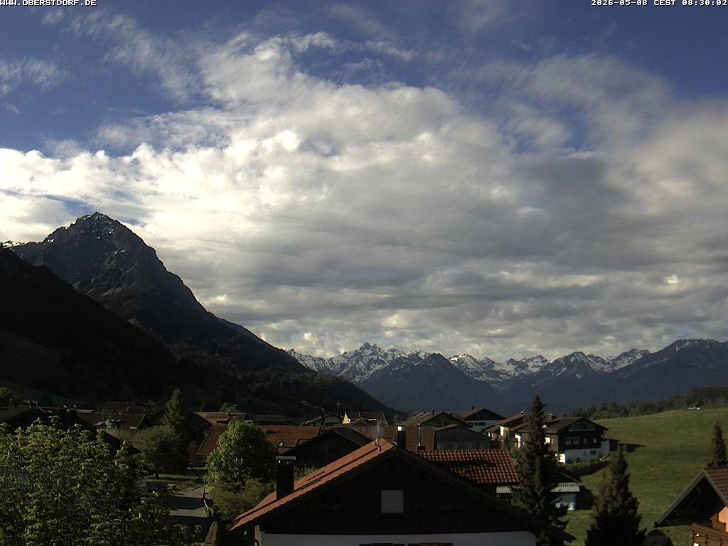 Archiv Foto Webcam Schöllang