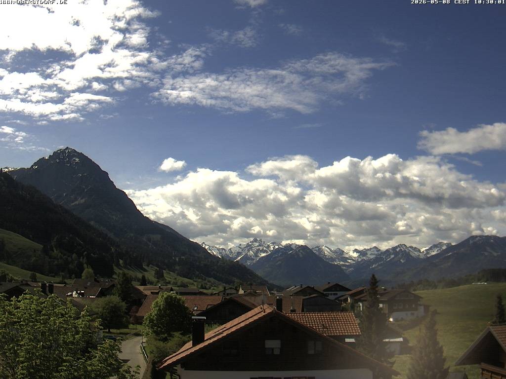 Archiv Foto Webcam Schöllang