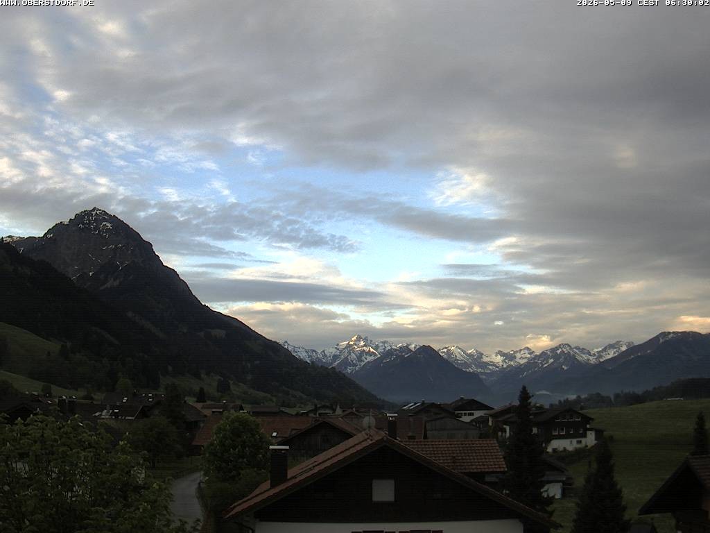 Archived image Webcam Schöllang Rubihorn