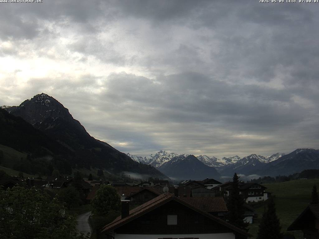 Archived image Webcam Schöllang Rubihorn