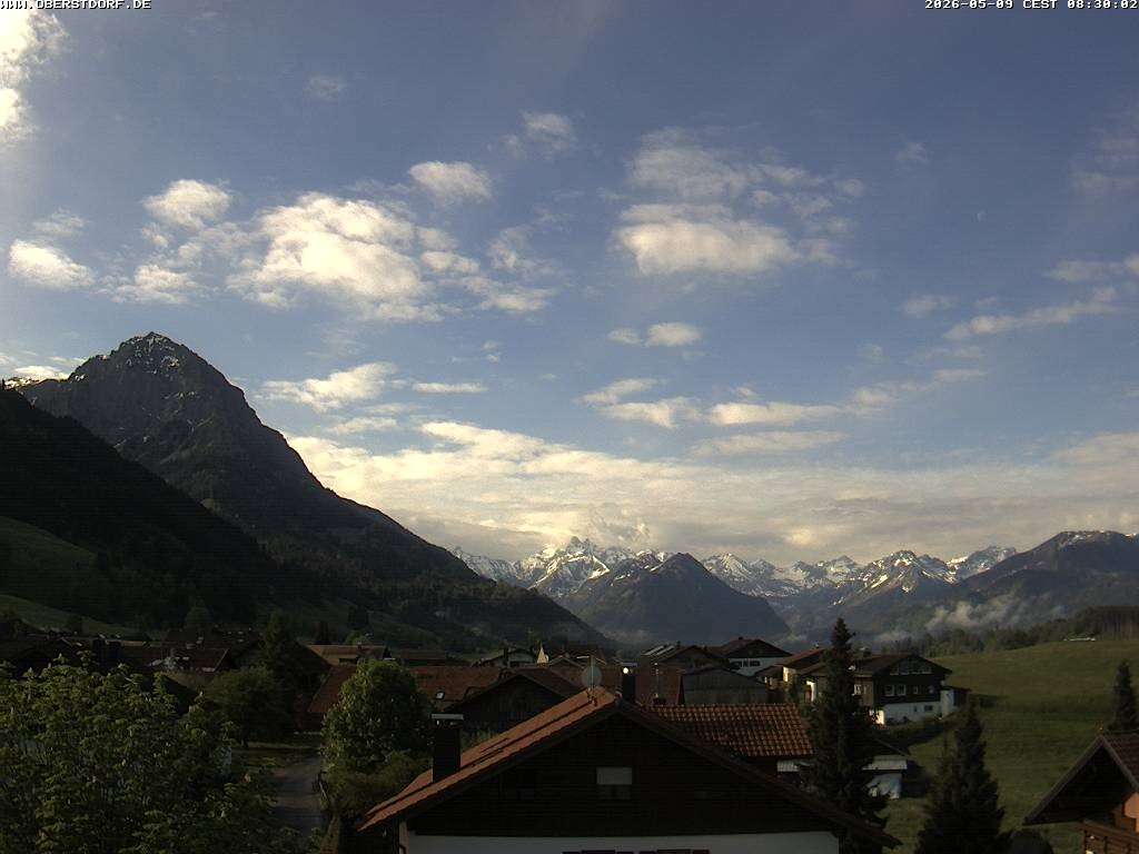 Archived image Webcam Schöllang Rubihorn