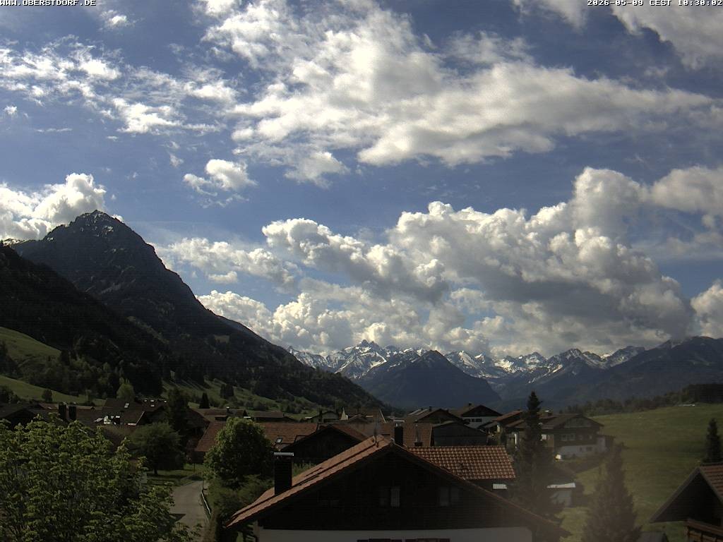 Archived image Webcam Schöllang Rubihorn