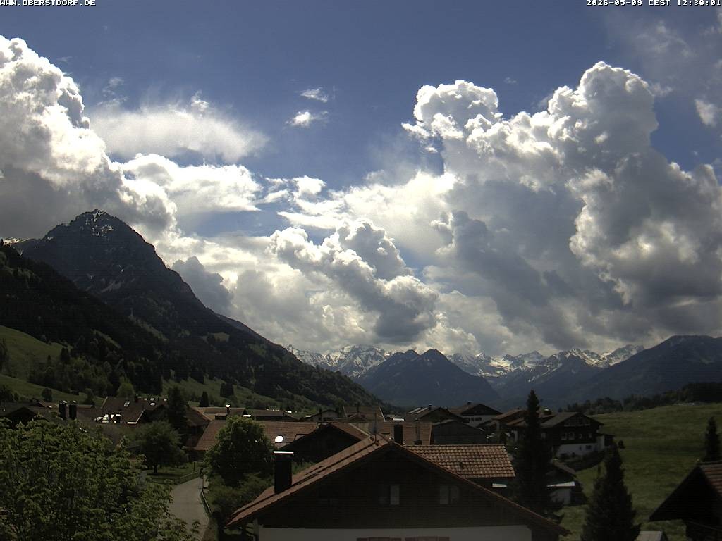 Archived image Webcam Schöllang Rubihorn