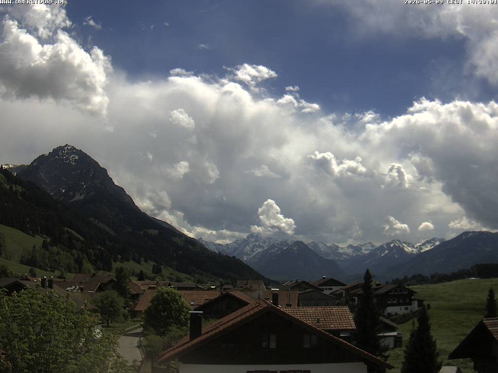 Archived image Webcam Schöllang Rubihorn