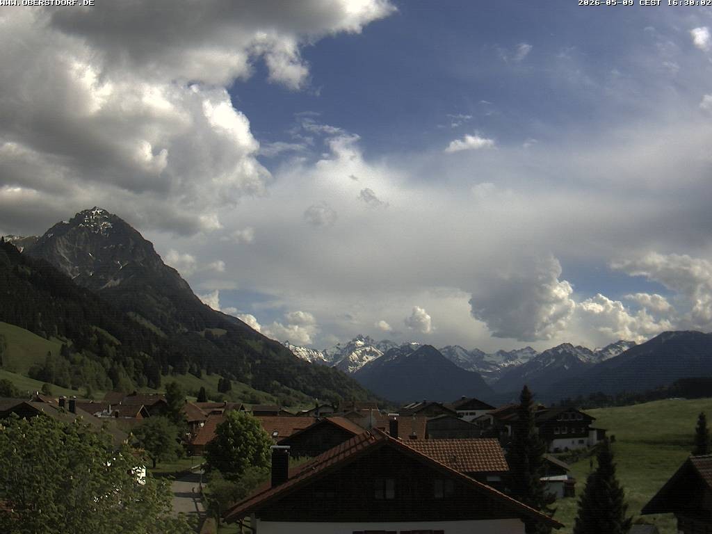 Archived image Webcam Schöllang Rubihorn