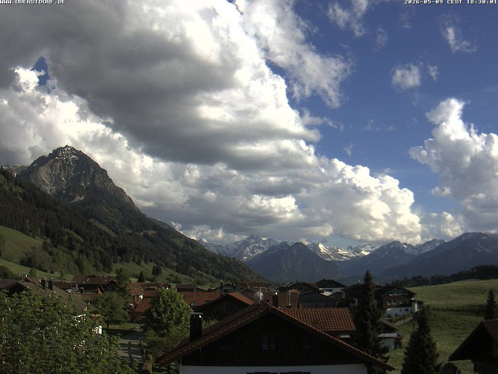 Archived image Webcam Schöllang Rubihorn