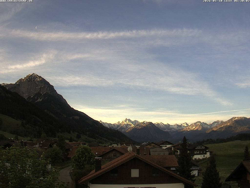 Archiv Foto Webcam Schöllang