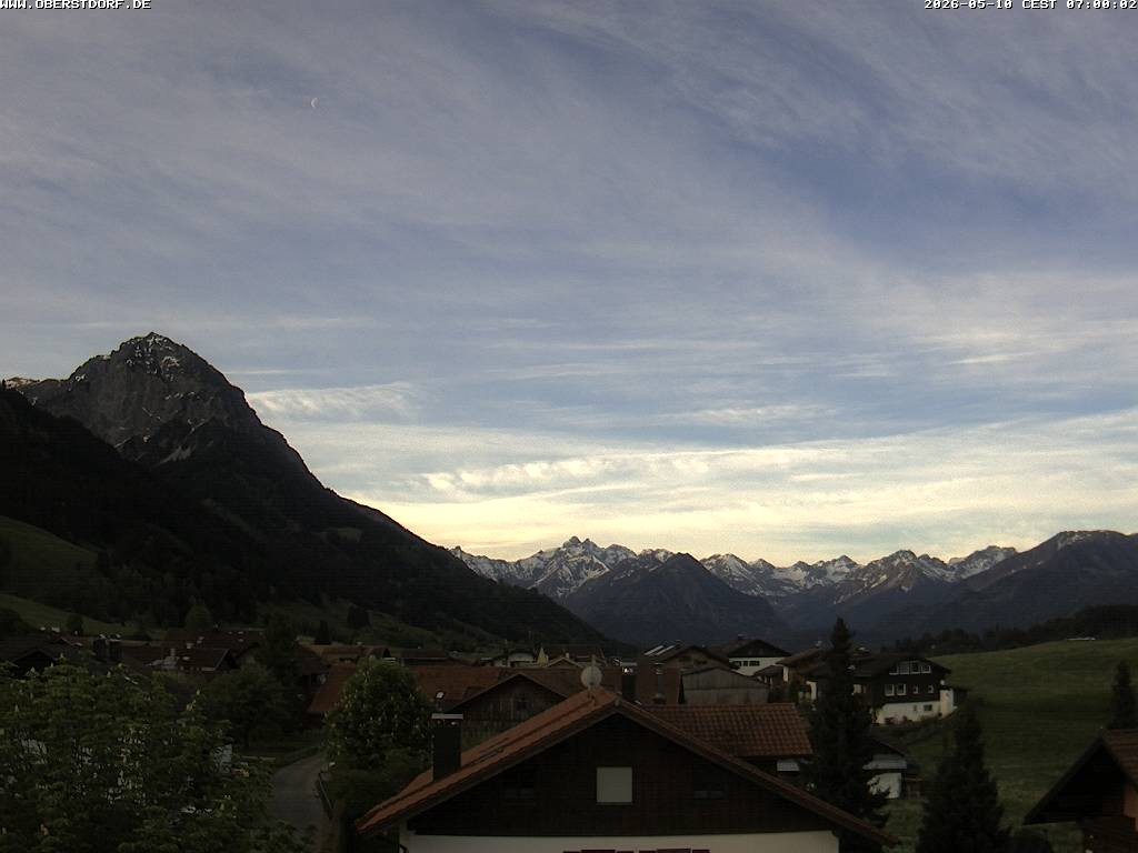 Archiv Foto Webcam Schöllang