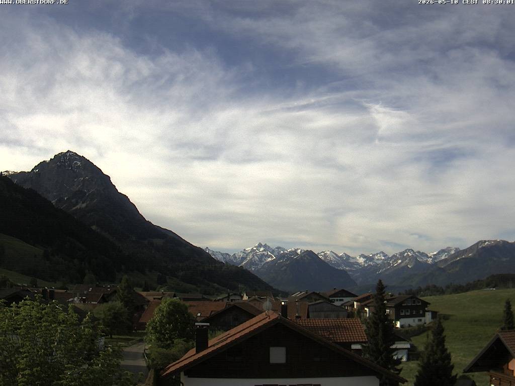 Archiv Foto Webcam Schöllang