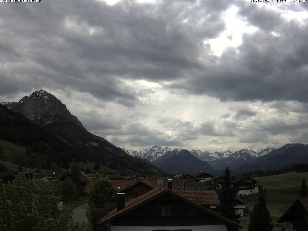 Archiv Foto Webcam Schöllang
